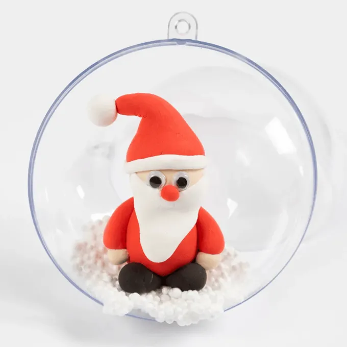 Kreativset - Christbaumkugel Weihnachtsmann