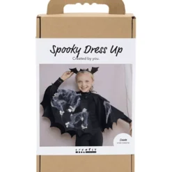 Kreativset Halloween - Fledermauscape & Haarreif