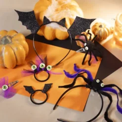 Kreativset Halloween - Haarschmuck herstellen