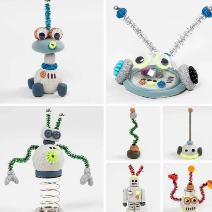 Kreativ Set Modellieren - Roboter