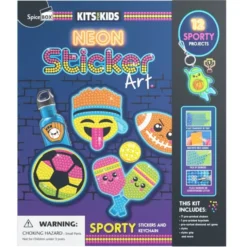 Kreativ-Set - Neon Sticker Art
