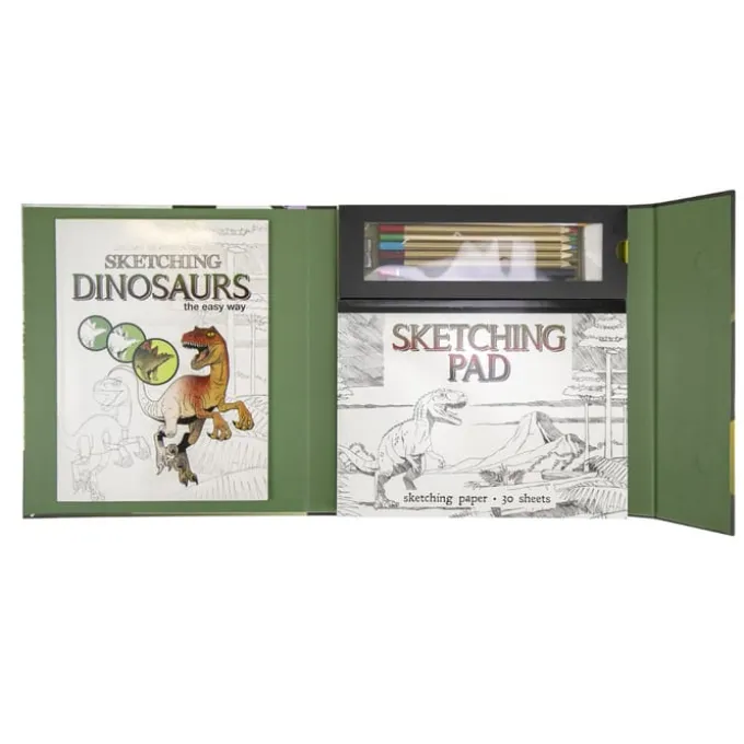 Kreativ-Set - Sketching Dinosaurs
