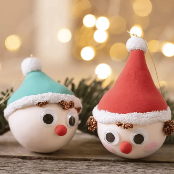 Kreativset - Weihnachtswichtel aus Clay