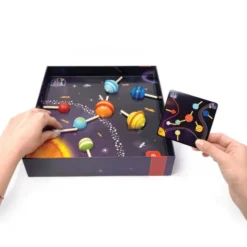Kreiselspiel mit Planeten, 9 Stk.