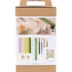 Krepppapier Bastelset - Frühlingsblumen