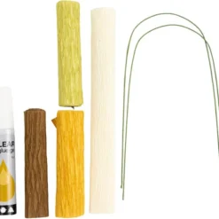 Krepppapier Bastelset Mini - Magnolie