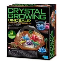 Kristallzüchtung - Dinosaurier-Terrarium