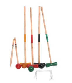 Krocket Set aus Holz