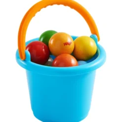 Kullerbü - Eimer mit Kugeln (13 Stk).
