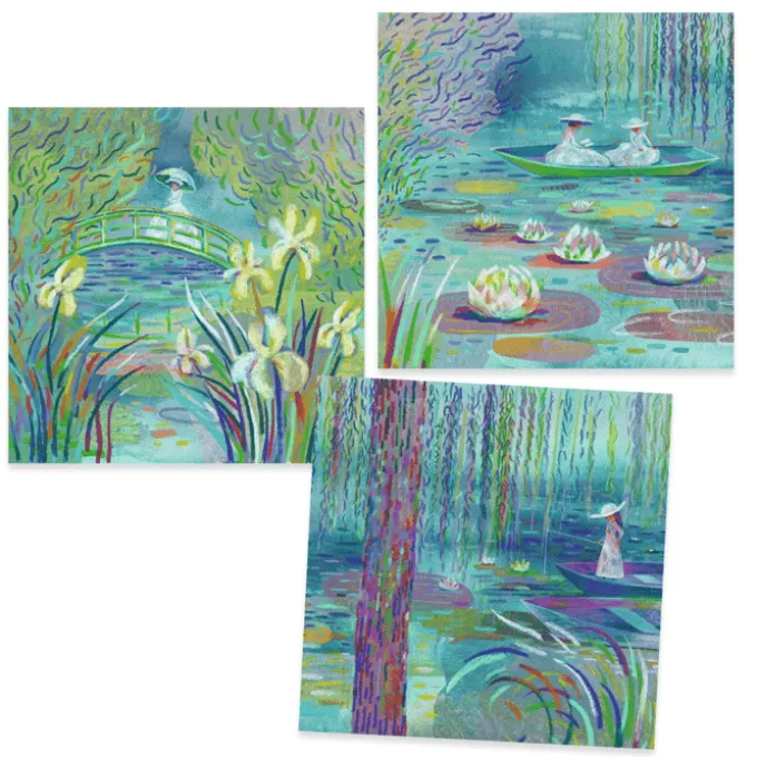 Kunst schaffen wie Claude Monet