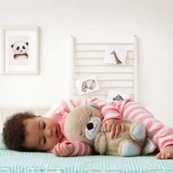 Kuschelotter mit Atemzug, Licht und Musik