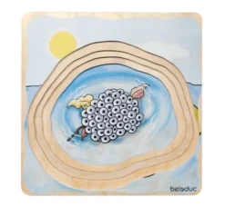 Lagenpuzzle - Frosch