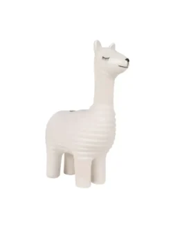 Lama Pflanzgefäß mit Chia-Samen