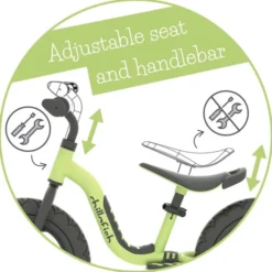 Laufrad Charlie SPORT - pistazie (2-5 Jahre)