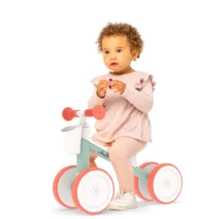 Laufrad | Rutschrad | Quadi Racer, Koralle