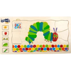 Lege Puzzle - Die kleine Raupe Nimmersatt