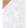 Leinwand zum Ausmalen 24x30 cm - Blumen