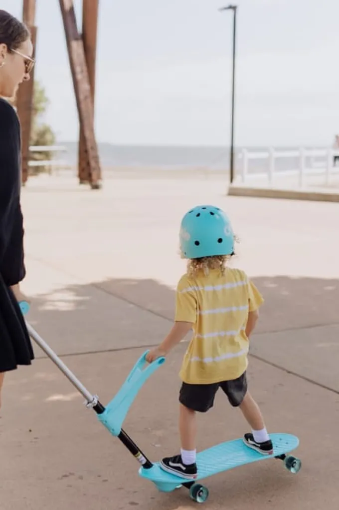 Lern-Skateboard für Kids - mint