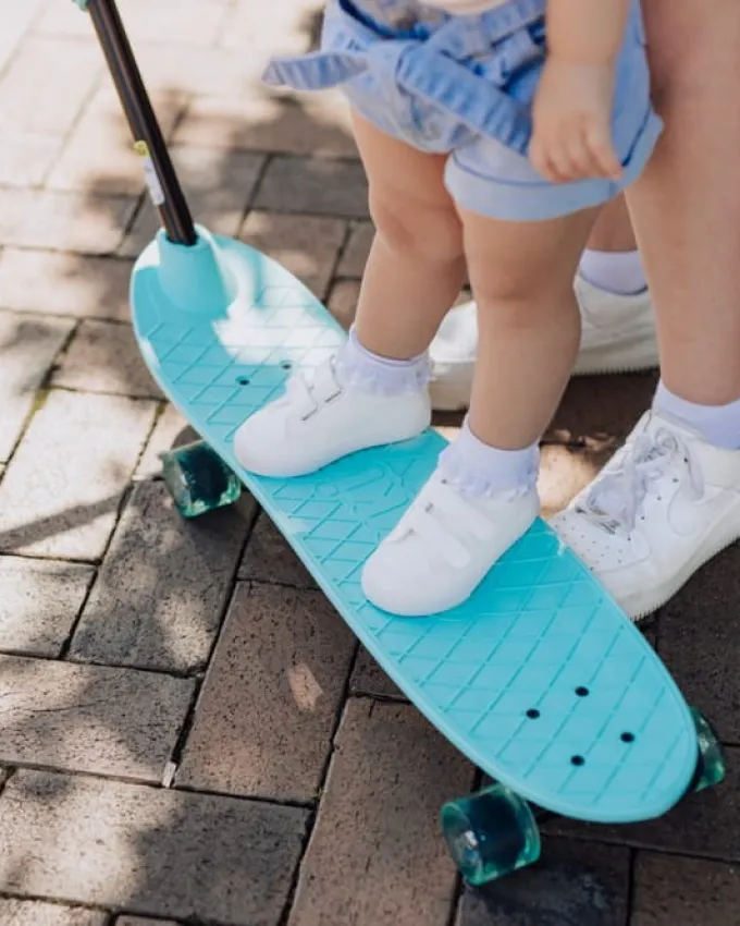 Lern-Skateboard für Kids - mint