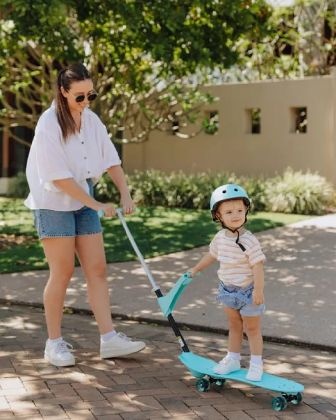 Lern-Skateboard für Kids - mint