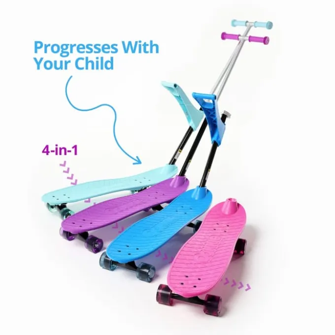 Lern-Skateboard für Kids - mint