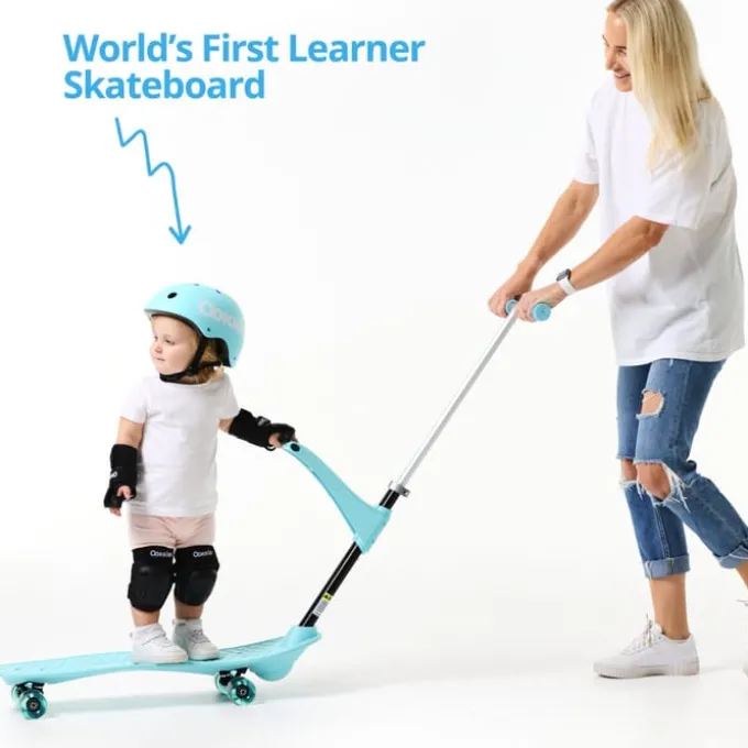 Lern-Skateboard für Kids - mint
