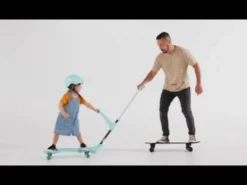Lern-Skateboard für Kids - mint