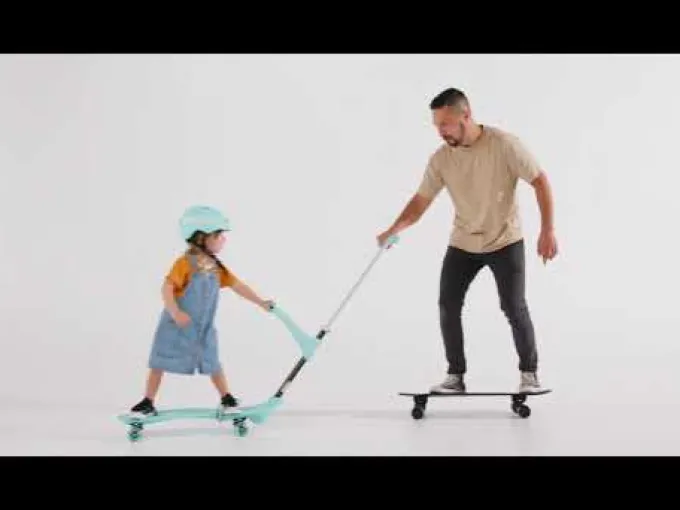 Lern-Skateboard für Kids - mint