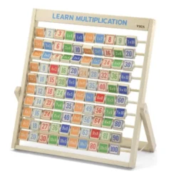 Lernspiel Mathe - Multiplikation - mit Holzständer