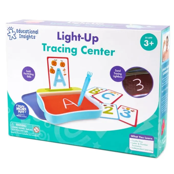 Lichttafel - Buchstaben und Zahlen schreiben (A-Z)