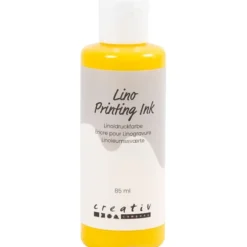 Linoldruckfarbe 85 ml - gelb