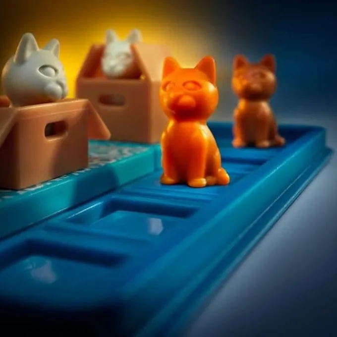 Logikspiel - Cats & Boxes