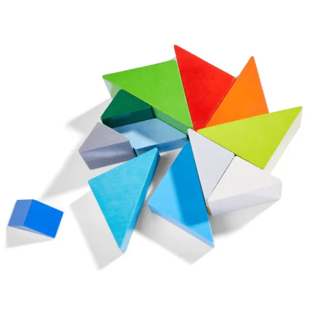 Logikspiel - Tangram Würfel
