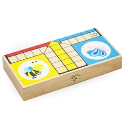 Ludo im Holzkoffer