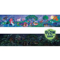 Magischer Wald - XXL Glow Puzzle, 200tlg.