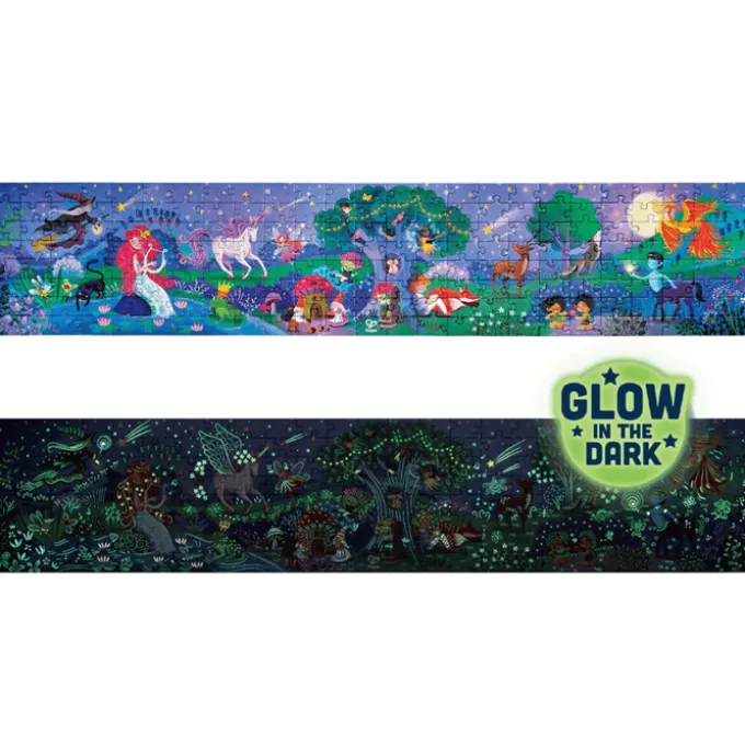 Magischer Wald - XXL Glow Puzzle, 200tlg.