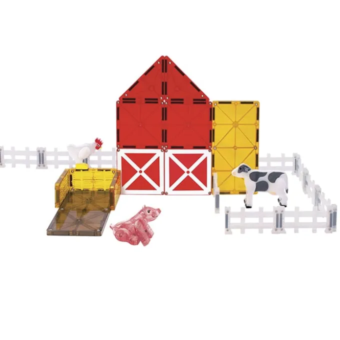 Magna-Tiles - Bauernhoftiere, 25 Teile