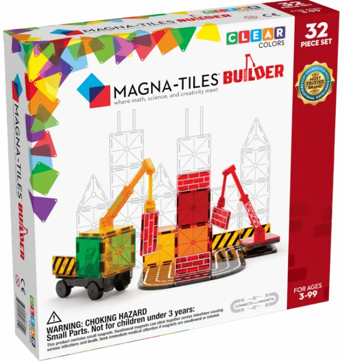 Magna-Tiles | Builder, 32 Stck.