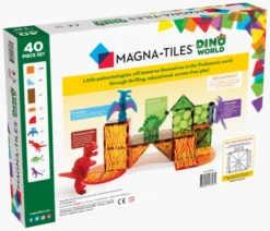 Magna-Tiles - Dino World, 40 Teile