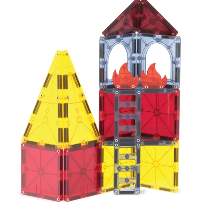 Magna-Tiles | Feuerwehreinsatz, 27 Stk
