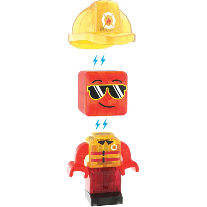 Magna-Tiles | Feuerwehreinsatz, 27 Stk