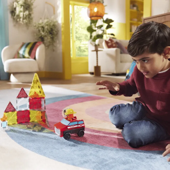 Magna-Tiles | Feuerwehreinsatz, 27 Stk