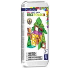 Magna-Tiles | microMAGS Baumhaus, 24 Stk.