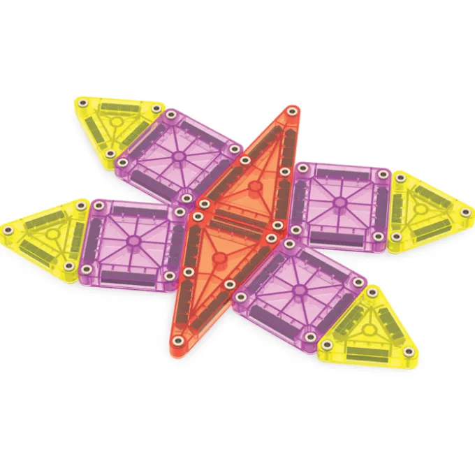 Magna-Tiles | microMAGS Deluxe Reiseset, 55 Stk.