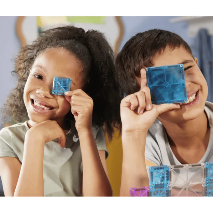 Magna-Tiles | microMAGS Deluxe Reiseset, 55 Stk.