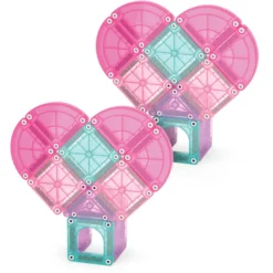 Magna-Tiles | microMAGS Heart to Heart, 26 Stk
