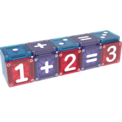 Magna-Tiles | microMAGS Learn Numbers, 56 Stk