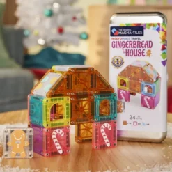 Magna-Tiles | microMAGS Lebkuchenhaus, 24 Stk.