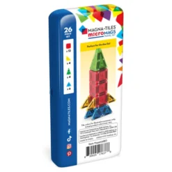 Magna-Tiles | microMAGS Reiseset, 26 Stk.