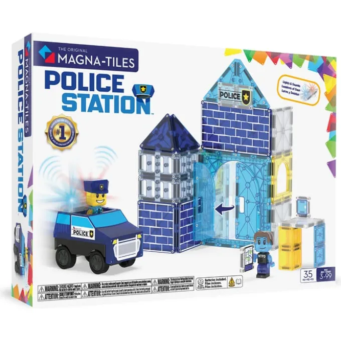 Magna-Tiles | Polizeistation, 36 Stk.